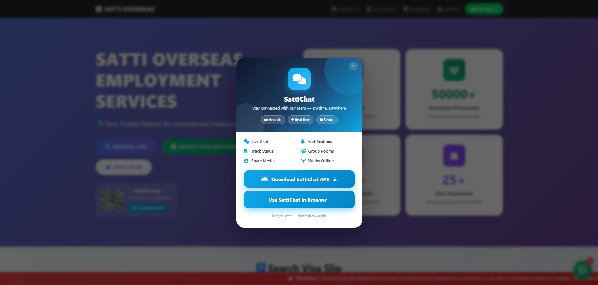 Sattioes Jobs Portal